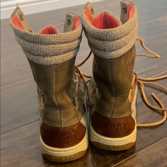 Sperry top sider Marella ankle booties green sz 6 - Picture 3 of 7
